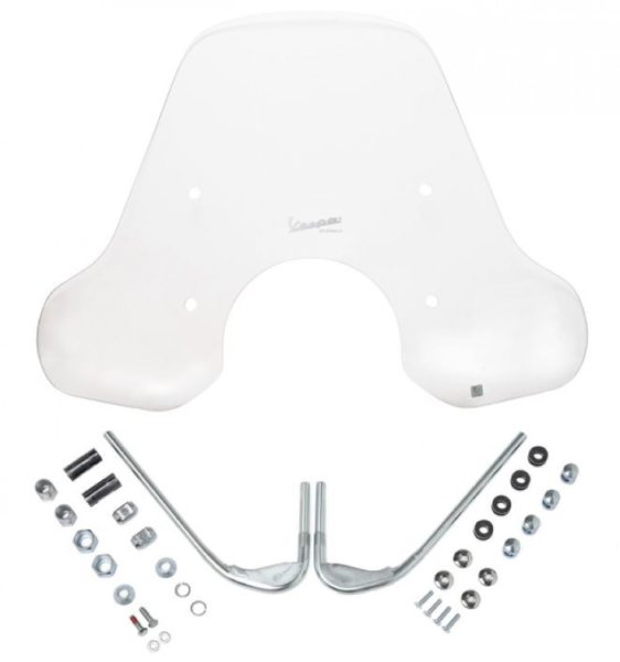 Voorruit Medium met beugel Vespa GTS / Super (HPE & SuperTech) origineel Vespa