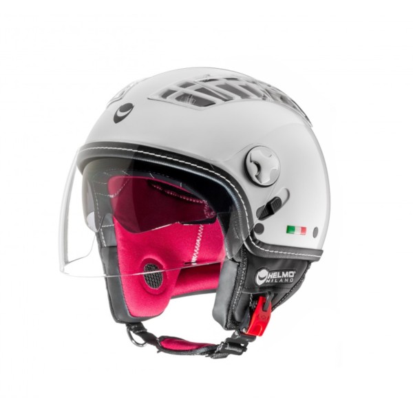 Helmo Milano Demi Jet, turbine, wit