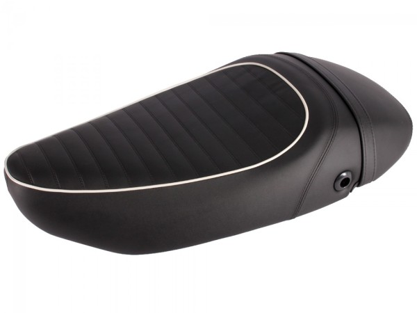 Vespa Mono Seat Gewatteerde Sport voor LX 50-150cc Touring, ET2/ET4 /LX/LXV/S 50-150cc-