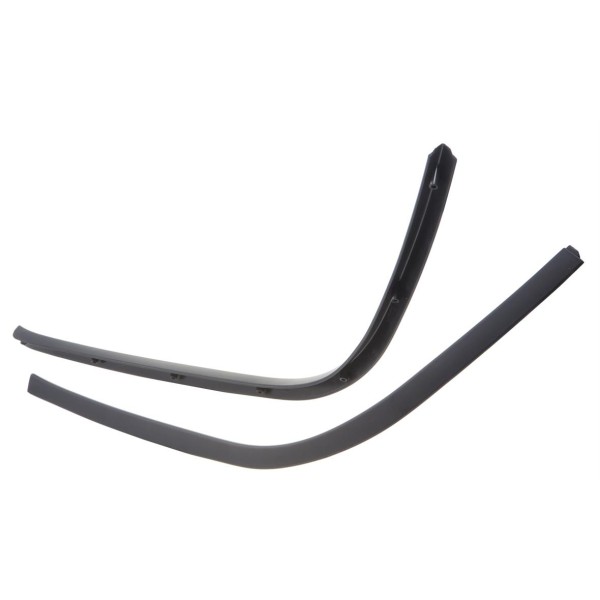 Mono slot buis treeplank zwart mat voor Vespa Primavera/Sprint 50-150ccm