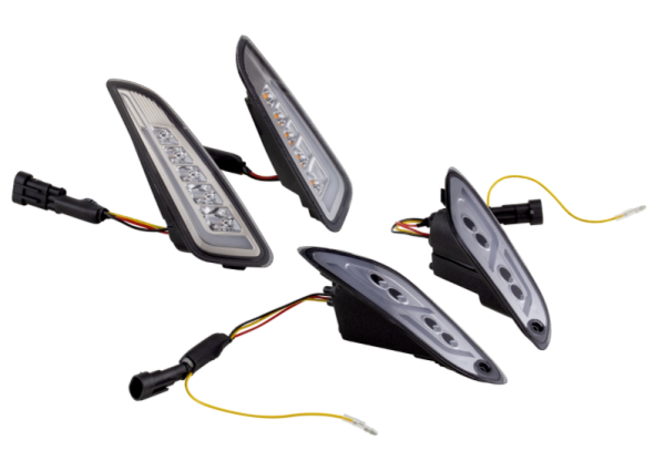 De Uitrusting van het richtingaanwijzer voor & achter voor Vespa Primavera/Sprint 125-150cc 2T/4T AC, ontruimt