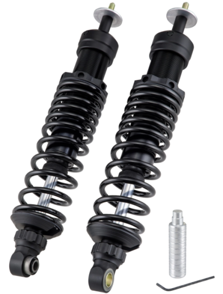 Achterschokdemper voor Vespa GTS/GTS Super/GTV/GT 60/GT/GT L 125-300cc, mat zwart