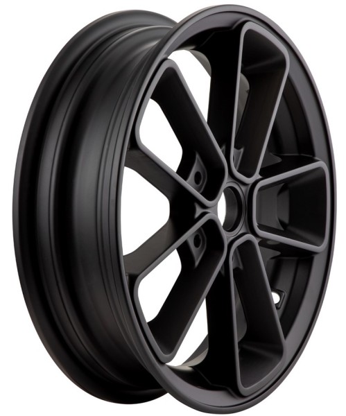 Velg voor/achter 12" voor Vespa GTS/GTS Super/GTV/GT 60/GT/GT L 125-300cc, mat zwart