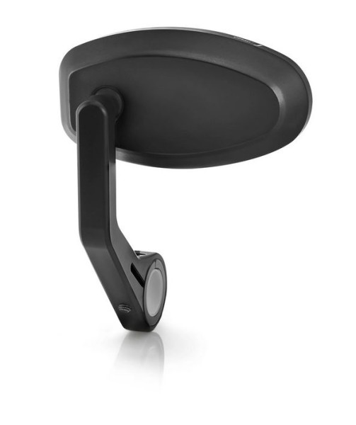 Stuurspiegel RIZOMA "REVERSE RETRO" links of rechts voor Vespa, zwart geanodiseerd