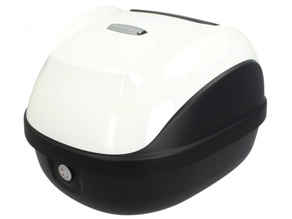 Topkoffer 32L voor Medley / Liberty met gelakt deksel - wit 544