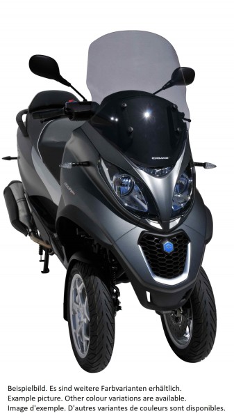 Windscherm ERMAX Touring voor Piaggio MP3 400 HPE (-22), getint