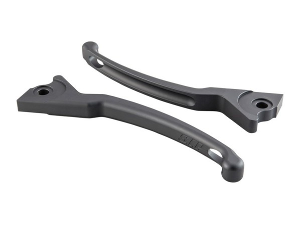 Sport hendelset rem voor Vespa, rechts en links, mat grijs