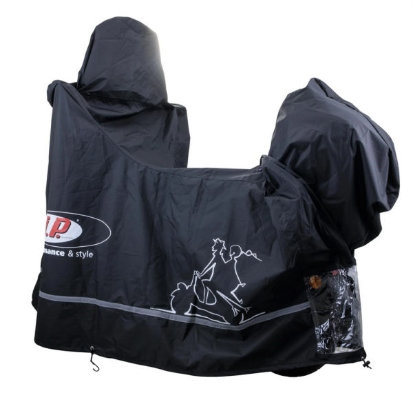 Vouwgarage Outdoor PREMIUM 2.0 voor Vespa GTS/GTV/GT, maat XL, zwart