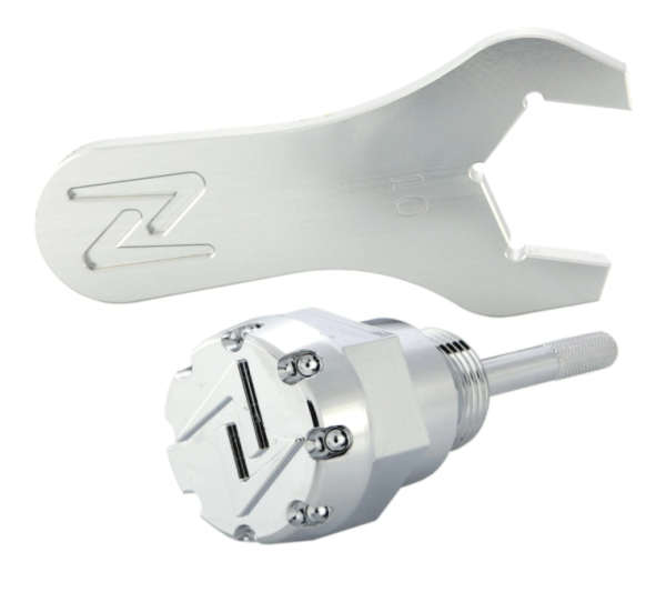 Olievuldop motorolie, oliepan ZELIONI voor Vespa, chroom