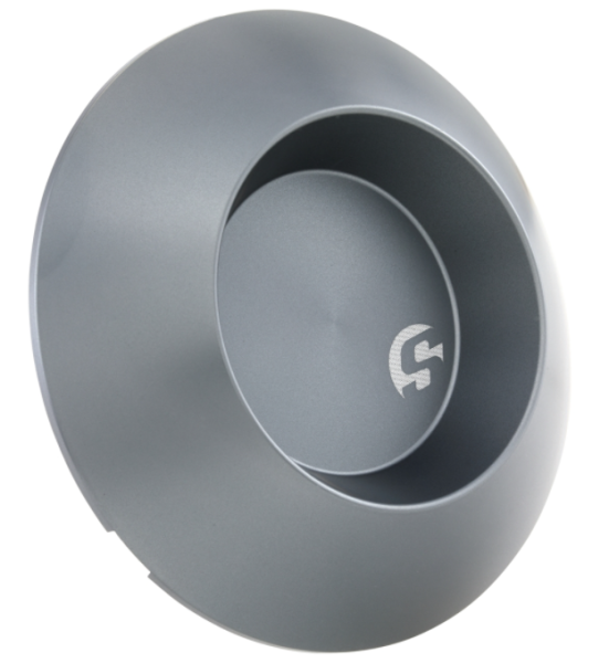 Deksel vario voor Vespa, mat grijs