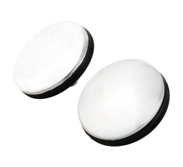 Abdeckung Spiegelloch links & rechts für Vespa, chrom