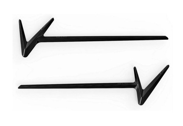 RIZOMA zijafdekking belettering voor Vespa GTS/GTS Super/GTV, zwart