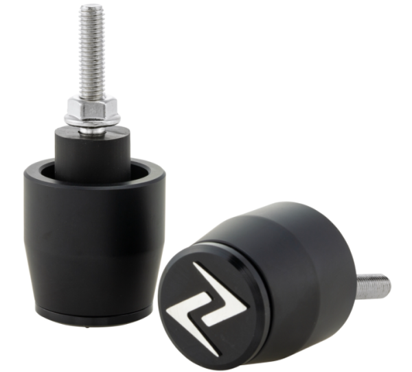 Stuurbalans gewichten links/rechts voor Vespa Primavera/Sprint/ET/LX/LXV/S, mat zwart