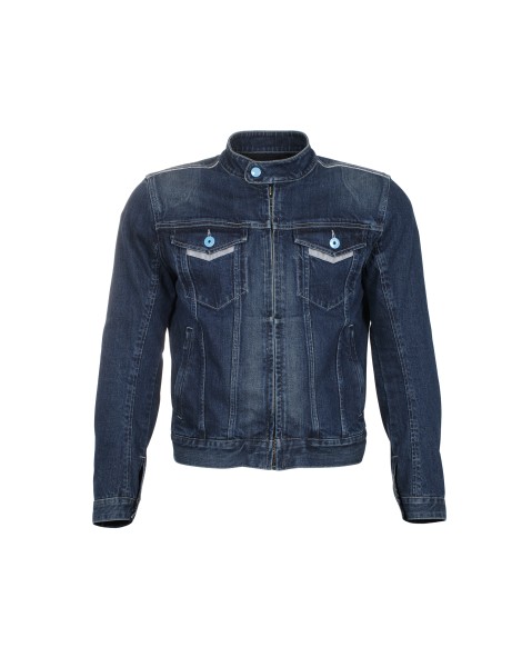 Vespa Jas Denim Polyester Blauw