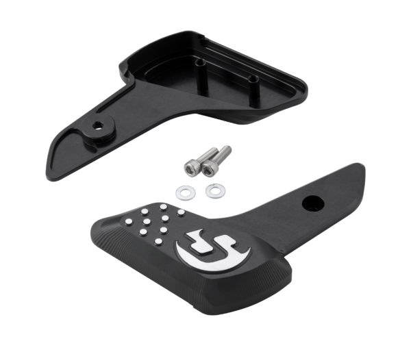 Voetsteunen rechts en links voor Vespa Primavera /Sprint 50-150ccm 2T/4T AC, mat zwart