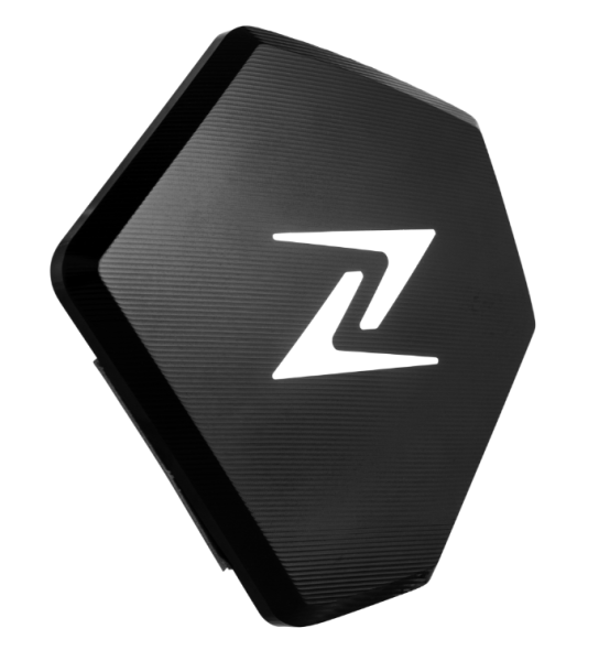 Afdekking voor vario deksel ZELIONI voor Vespa GTS/GTS Super/GTV HPE 300cc, zwart glanzend