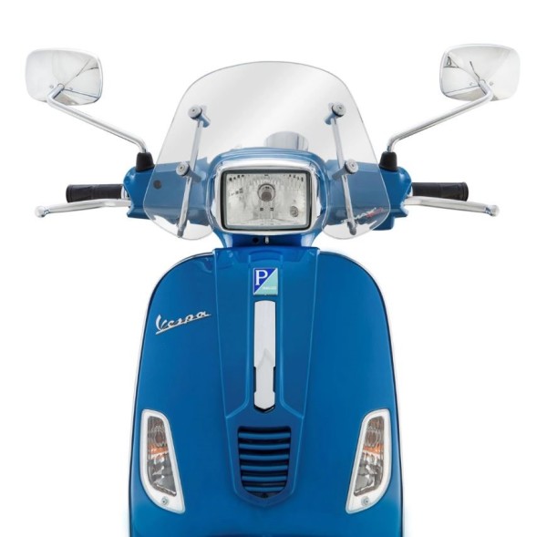Flyscreen ERMAX Piccolo voor Vespa S 50-150cc, helder