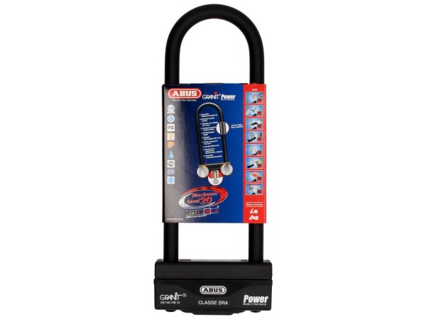 ABUS U-slot 260x83 Granit Power 58 voor motorfiets, scooter & Vespa