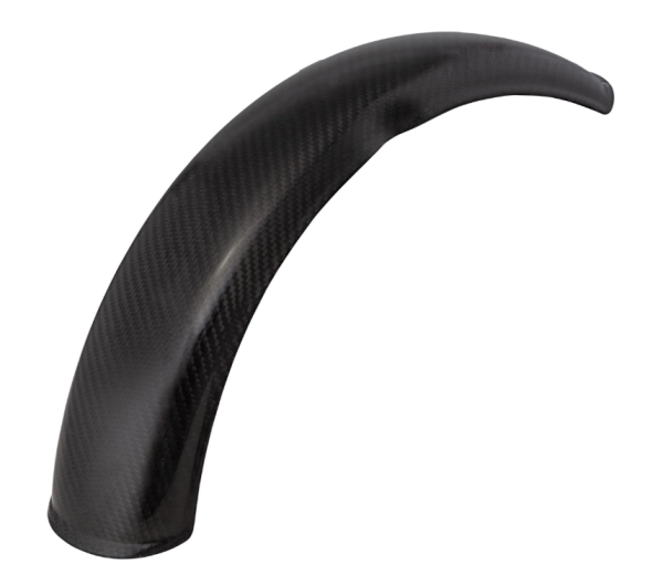 Spatbord Garelli EVO II zonder beugel, universeel voor Vespa PX 80-200ccm, carbon blank