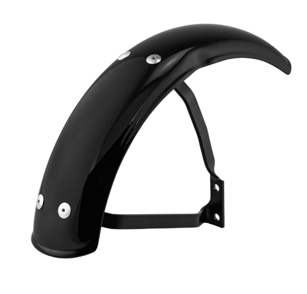 Spatbord Garelli EVO II voor Vespa PX 80-200ccm, GFK, zwart