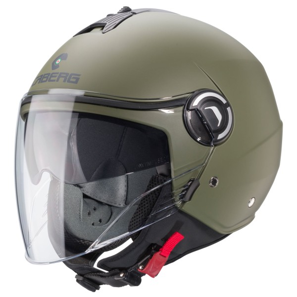 Caberg helm Riviera V4 X mat-groen