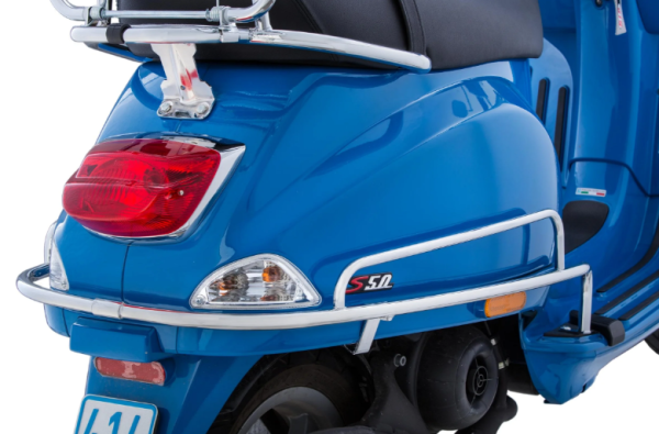 Crashbar zijafdekking voor Vespa LX/LXV/S 50-150cc, chrome