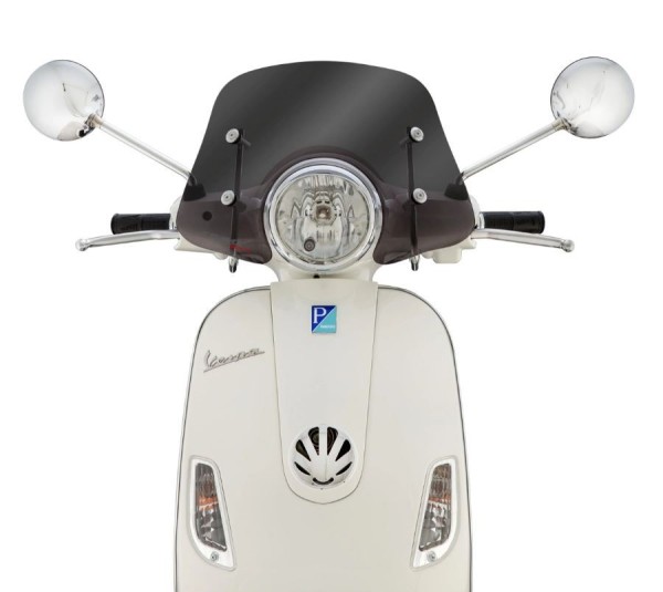 Flyscreen ERMAX Piccolo voor Vespa LX 50-150cc, getint