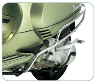 Originele side crash bars chroom Vespa LX / LXV