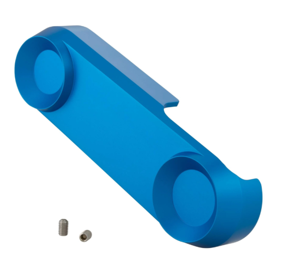 Swingarm afdekking voor Vespa, blauw mat