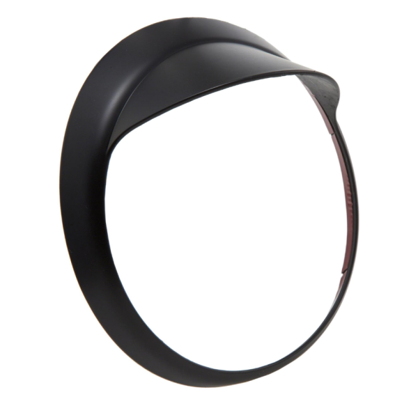 Lampring met lampenkap voor Vespa LX 50-150ccm, mat zwart