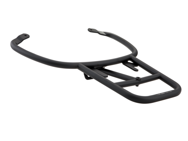 Bagagerek achteraan voor Vespa Primavera /Sprint /Elettrica 50-150ccm, mat zwart