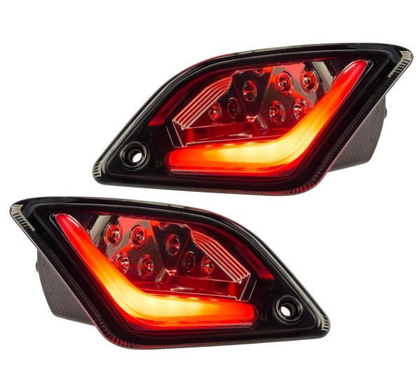 Knipperlichtset links/rechts achter voor Vespa GTS/GTS Super/GTV 125-300cc ('14-22), getint