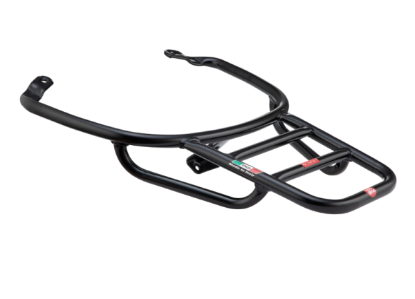 Bagagerek achteraan voor Vespa Primavera /Sprint /Elettrica 50-150ccm, zwart
