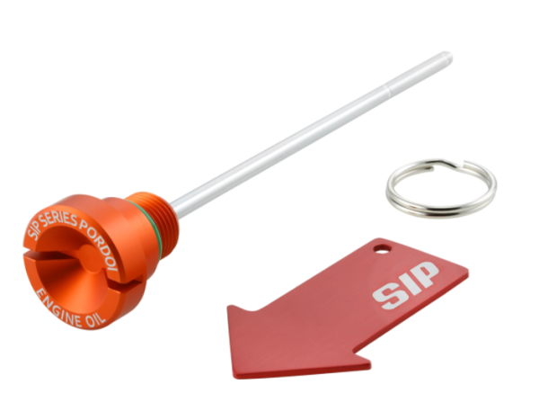 Olievulplug motorolie voor Vespa Primavera/Sprint 125-150cc d.w.z. 3V 4T AC, oranje