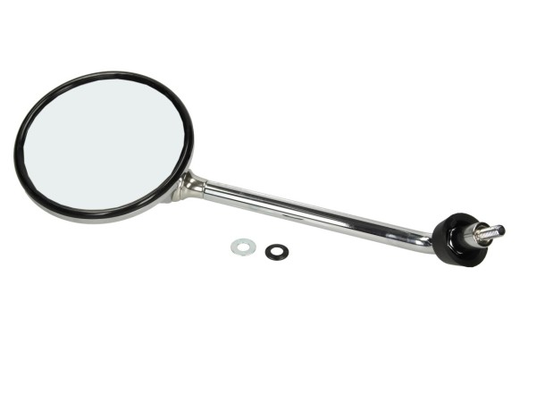 Spiegel, links, chroom, met linkse draad
